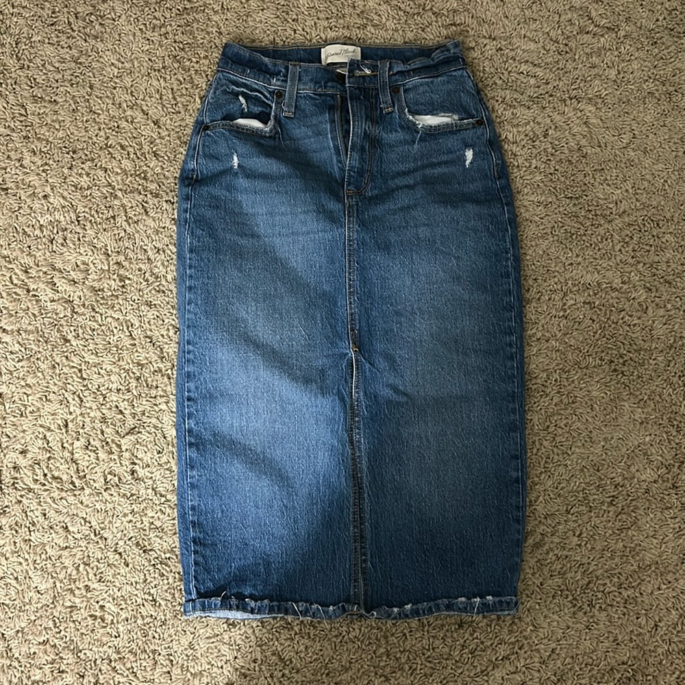 Jean skirt